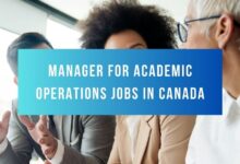 Manager for Academic Operations Jobs in Canada